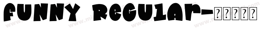 funny Regular字体转换